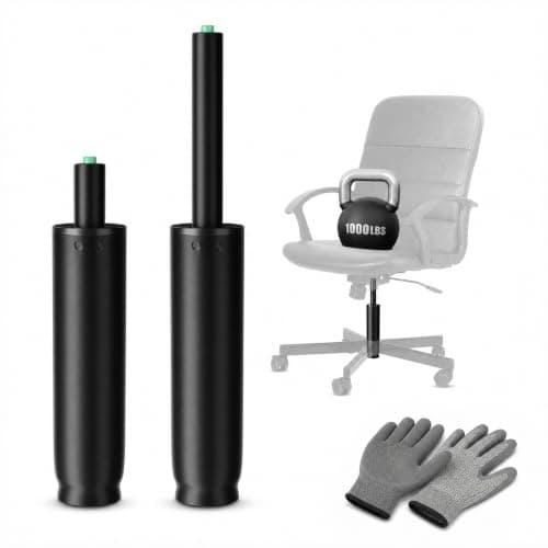MASTERY MART Extra-Long Chair Gas Cylinder, 8 in Stroke