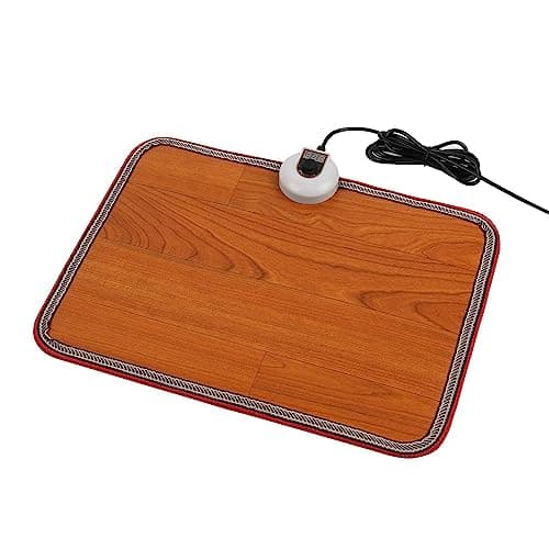 OLYDON Heated Floor Mat with Foot Switch