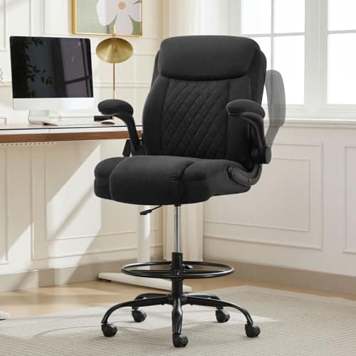 Diluvan Drafting Chair with Foot Ring