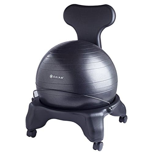 Gaiam 610-6002RTL Classic Balance Ball Chair