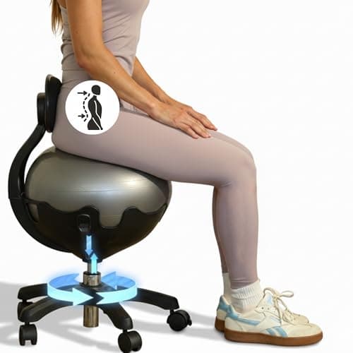 Aeromat 75037 Elite Yoga Ball Chair