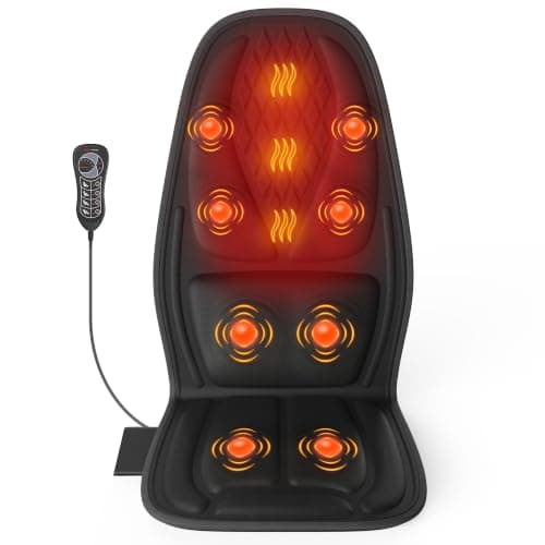 comrelax XZ-6014 Massage Seat Cushion with Heat