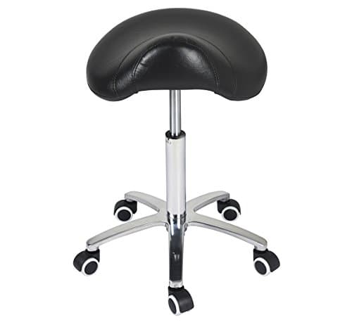 Antlu Saddle Stool, Metal Base