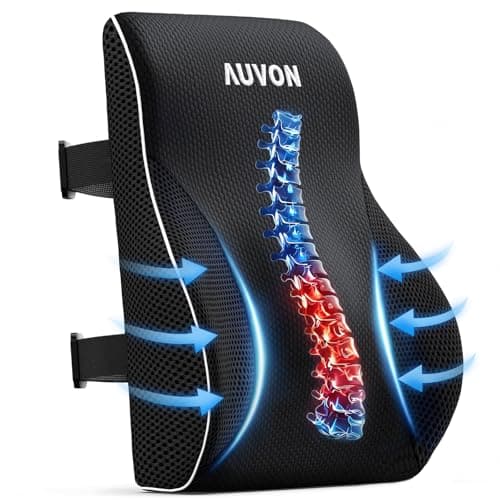 AUVON Lumbar Pillow with Bulge