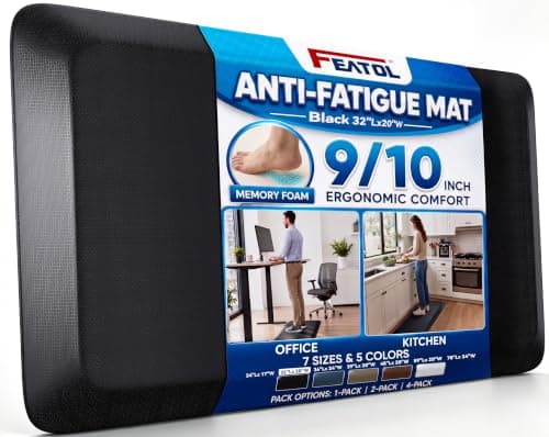 FEATOL Anti-Fatigue Mat, 9/10 in