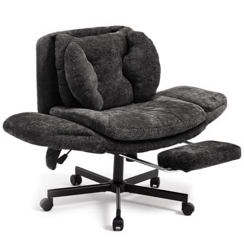 GleeMatrix Criss Cross Chair with Expandable Armrests