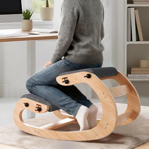 TinyHaven Kneeling Chair, Wooden Frame